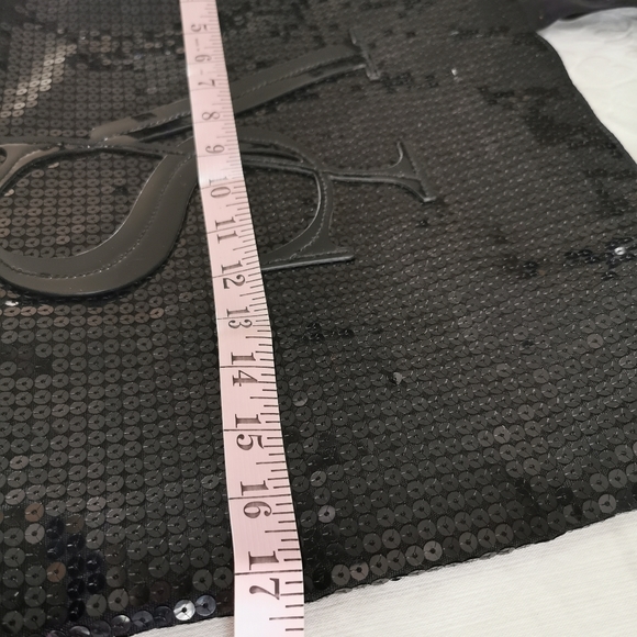 Victoria's Secret Black Sequence Tote Bag - Picture 7 of 10